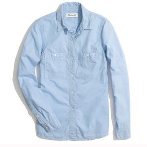 Madewell Washed Cotton Boyshirt
